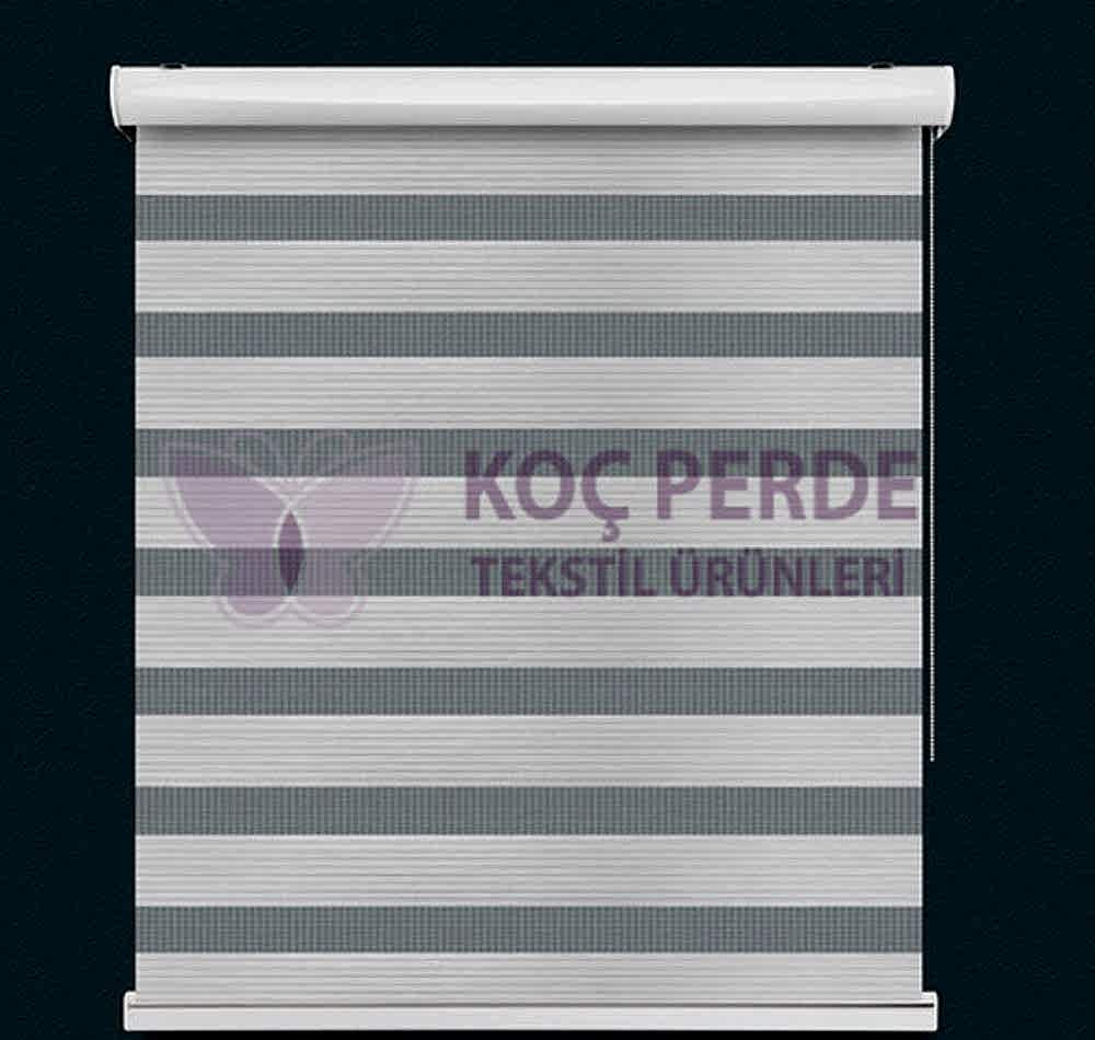 Beyaz Kutulu Zebra Perde