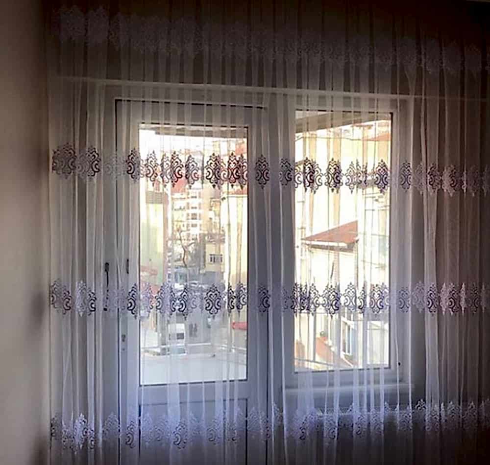 Damaks Serisi Tül Perdeler