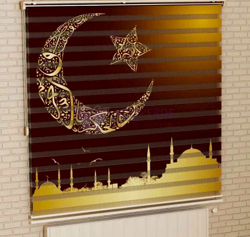 Dijital Baskı Zebra Perde 5