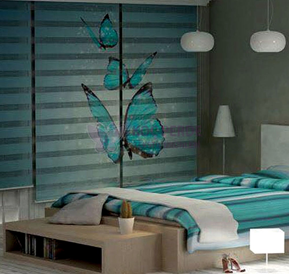 Dijital Baskı Zebra Perde 7