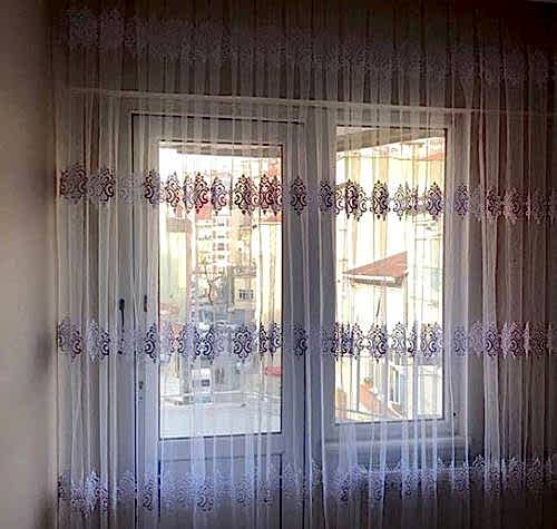 Damaks Serisi Tül Perdeler