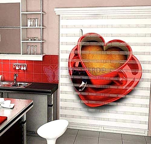 Dijital Baskı Zebra Perde 1