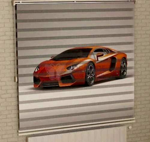 Dijital Baskı Zebra Perde 18