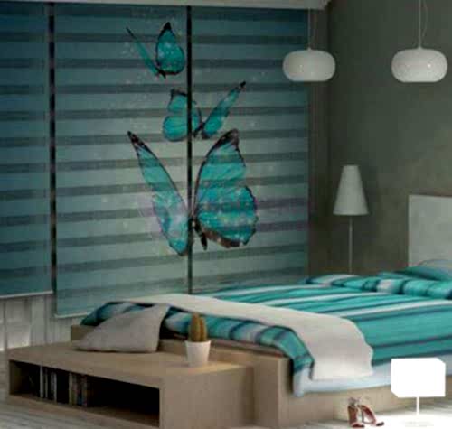 Dijital Baskı Zebra Perde 7