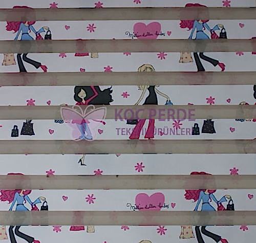 Kız Çocuğu Odası Zebra Store Perde