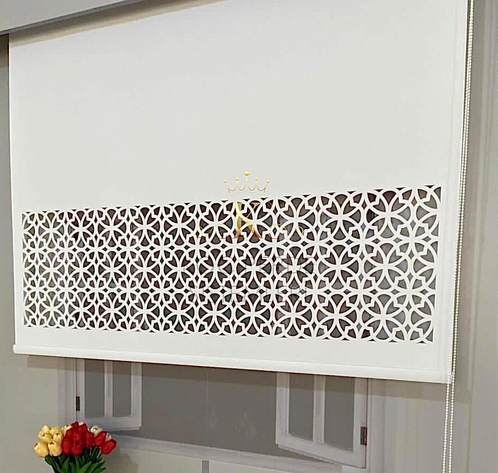 Lazer Kesim Stor Perde