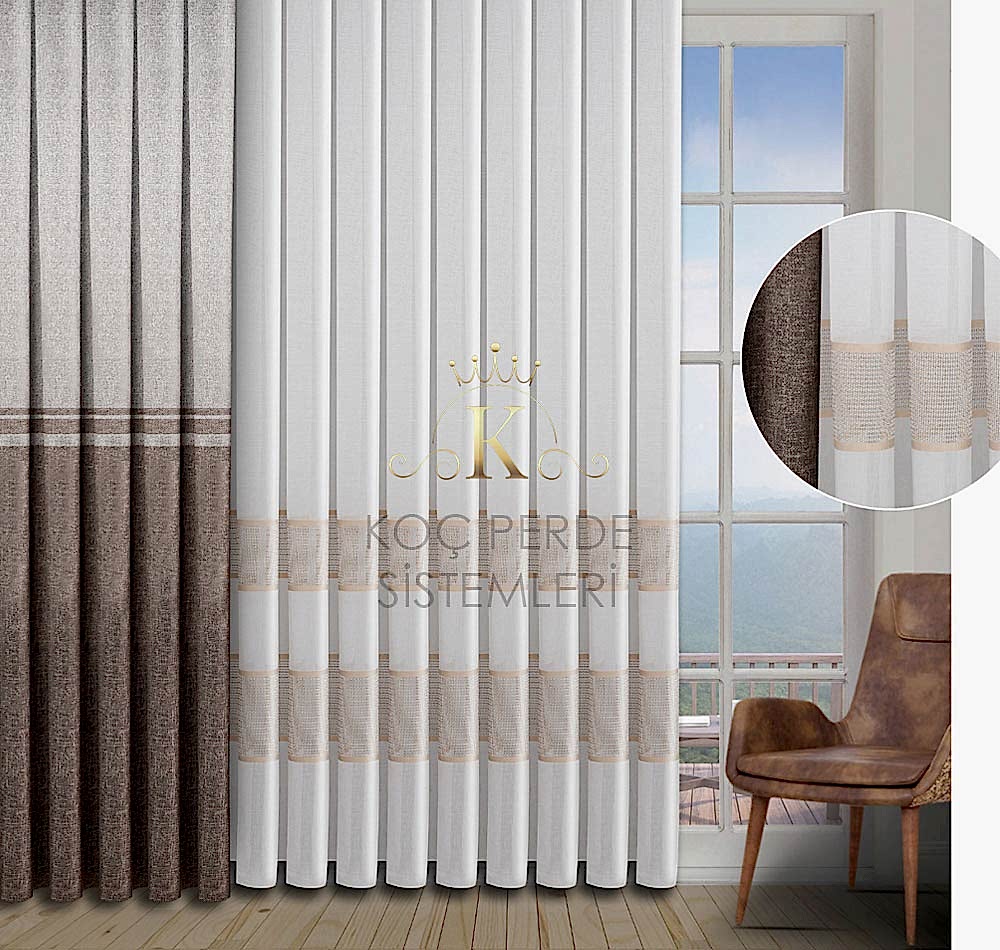 Perde Tül 5258