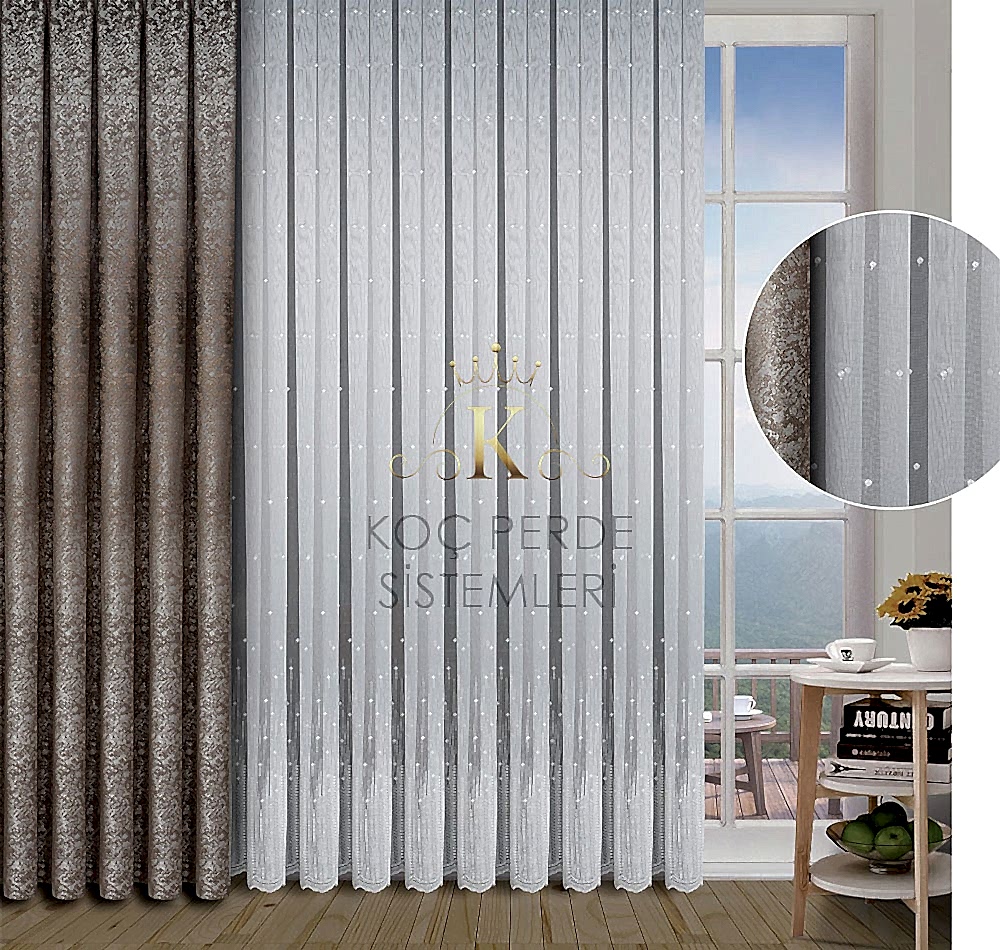 Perde Tül B15579