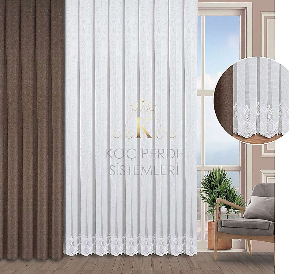 Perde Tül BR12539