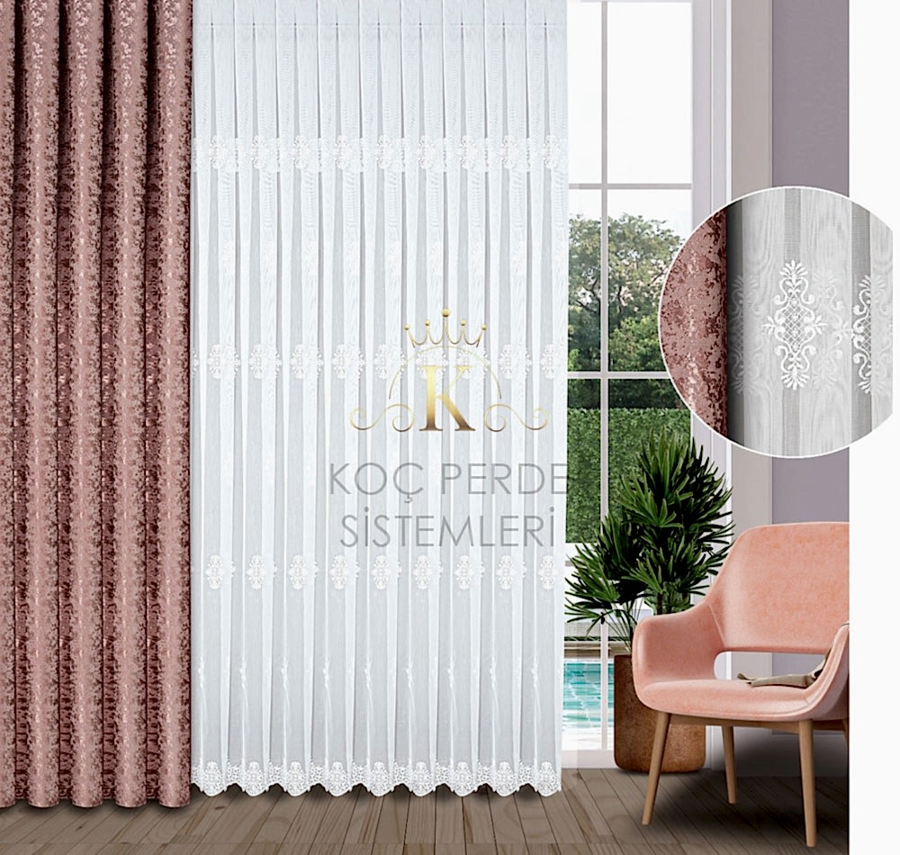 Perde Tül BR24120