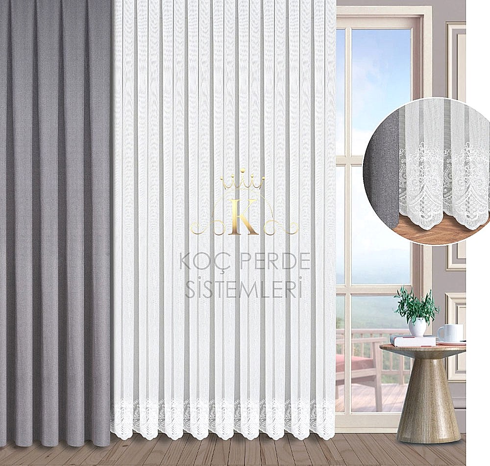 Perde Tül BR24340