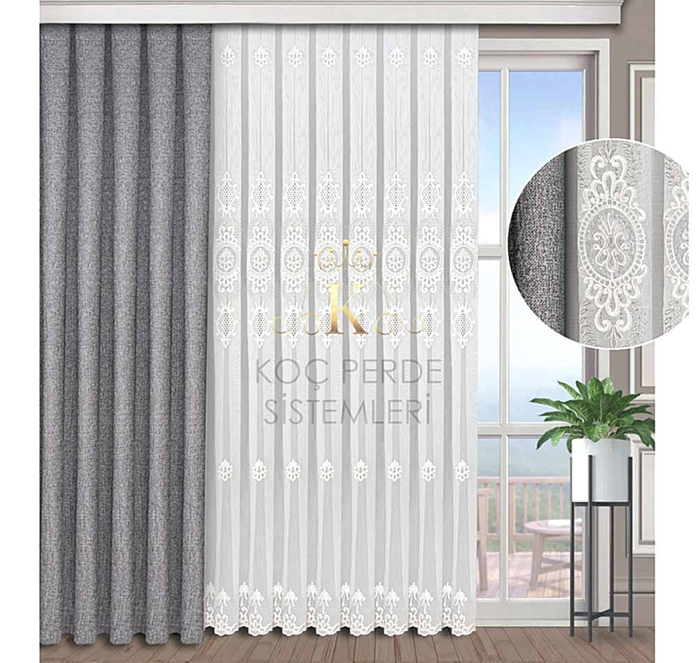 Perde Tül TTM7102